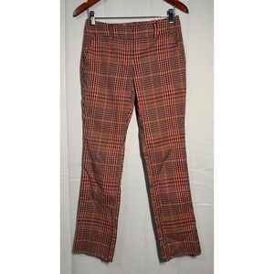 7th Avenue Design Studio New York Company Plaid Pants Women Size 0